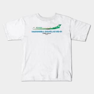 McDonnell Douglas MD-81 - LASER Airlines Kids T-Shirt